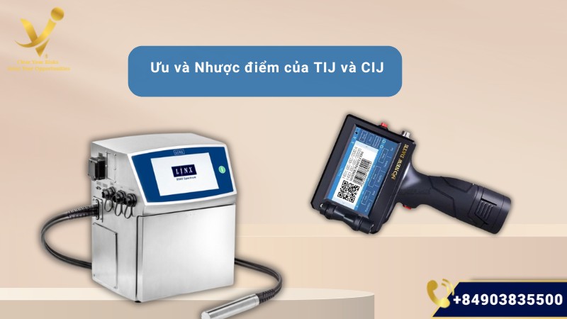 Ưu nhược điểm của TIJ và CIJ