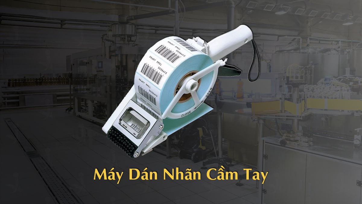 Máy dán nhãn cầm tay