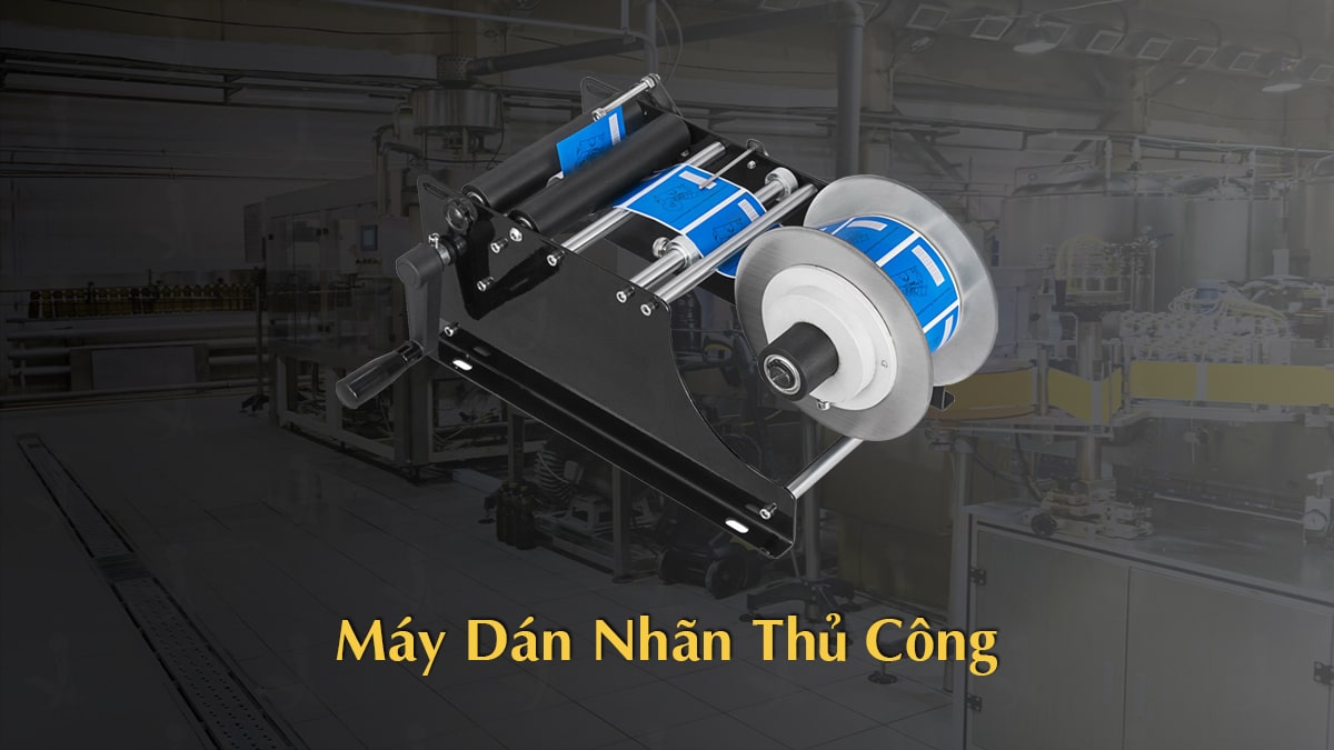 Máy dán nhãn thủ công