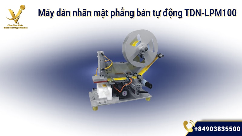Máy dán nhãn mặt phẳng bán tự động TDN-LPM100
